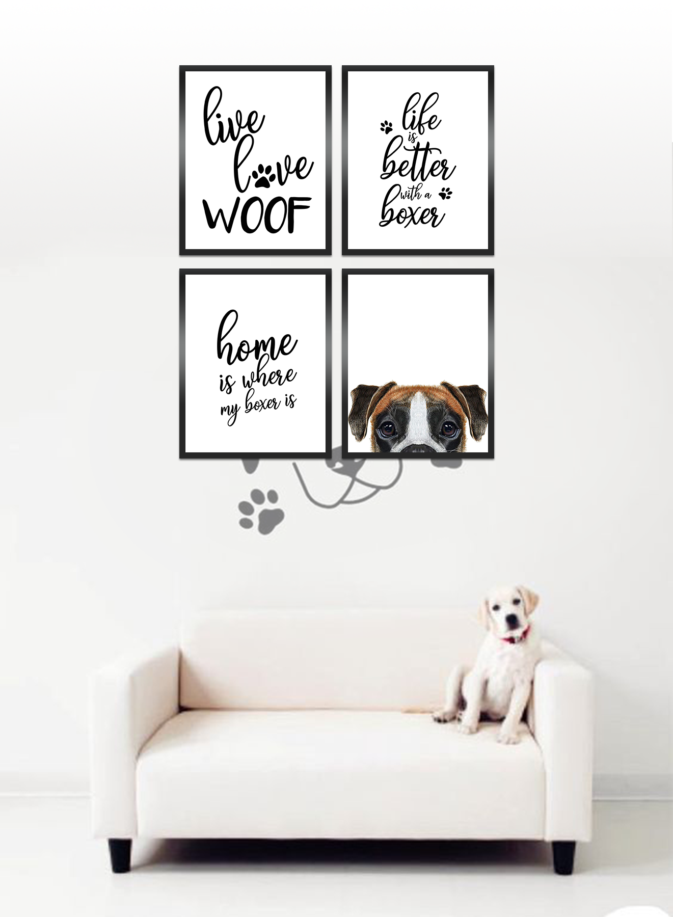2-Summit-Designs-Boxer-Wall-Art-Décor-Prints