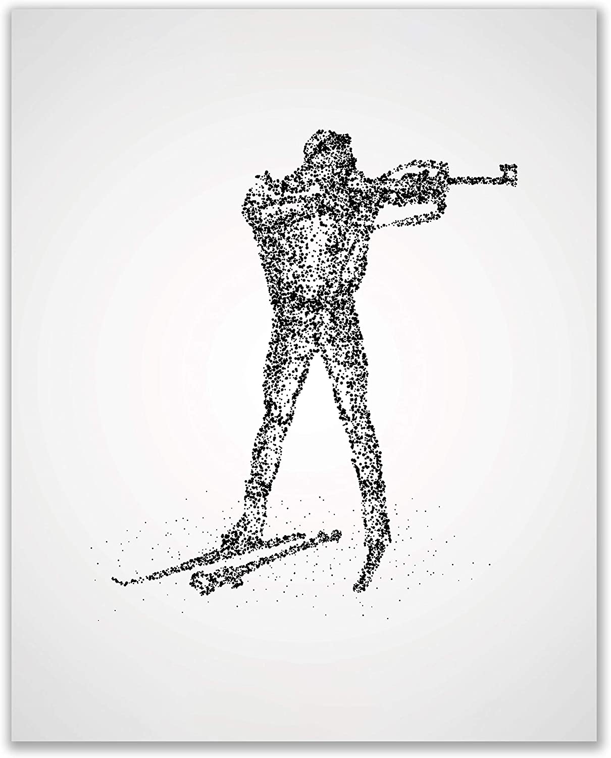 Cross Country Skiing Wall Art Decor Prints (1)