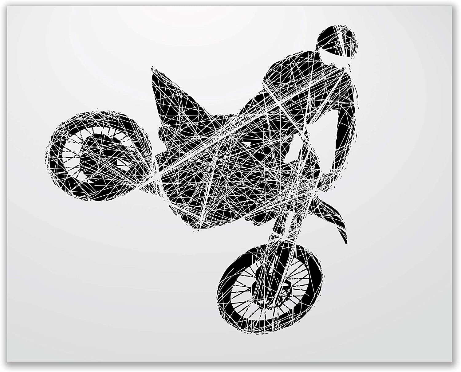 Motocross Dirt Bike Wall Decor Art Prints (3)