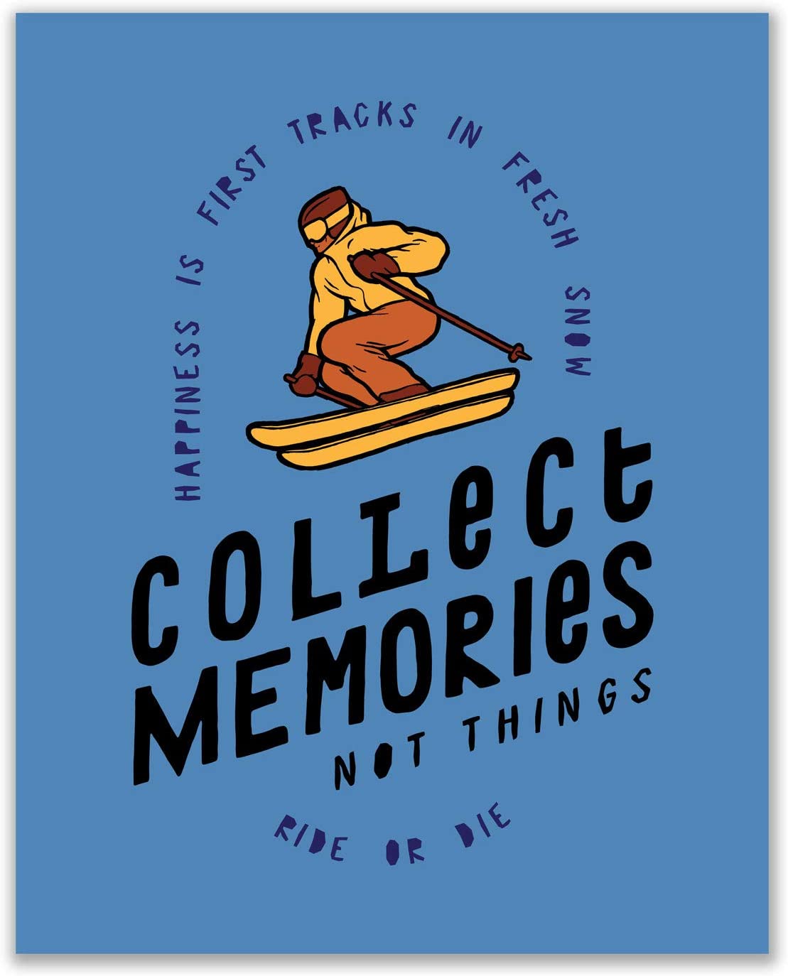 Skiing Wall Art Decor Prints (2)