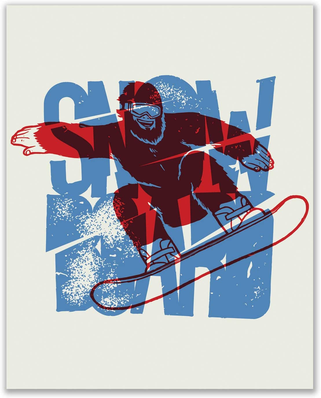 Snowboarding Wall Art Decor Prints (2)