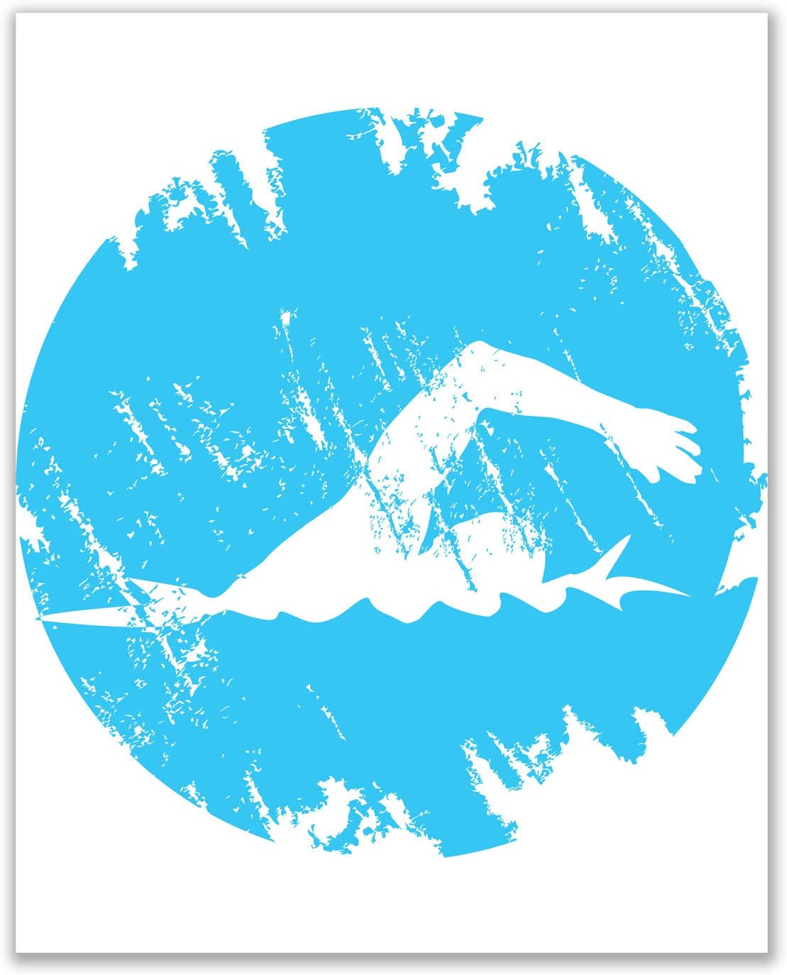 Triathlon Icon Wall Art Decor Prints (2)